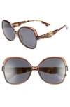 Dior Nuance F 60mm Sunglasses In 009q-ir
