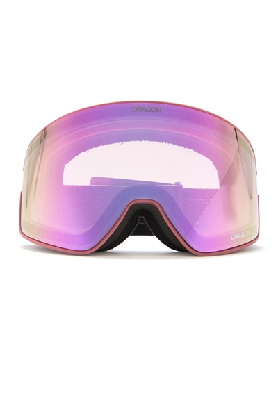 Dragon 62mm Spherical Goggles In Rose/llpinkion/lldks