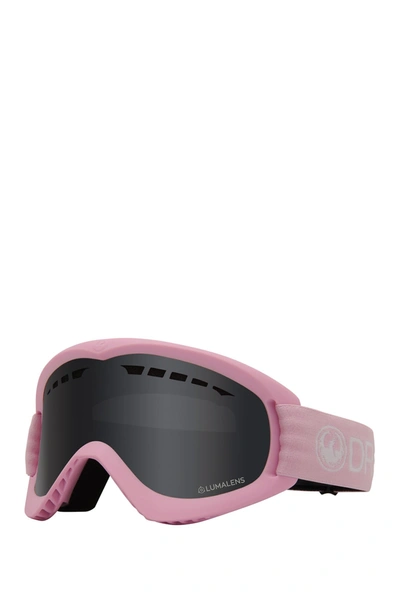 Dragon 57mm Cylindrical Goggles In Pink/lldksmk