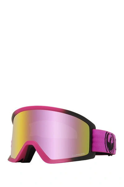 Dragon 61mm Cylindrical Goggles In Raspberry/llpinkion