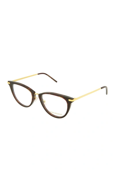 Boucheron 51mm Optical Frames In Brown Clear