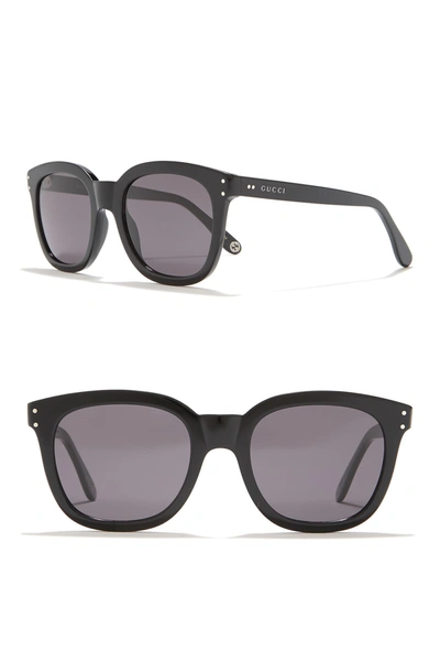 Gucci 50mm Square Sunglasses In Black