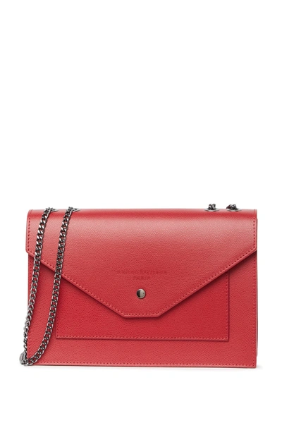 Maison Heritage Sac Bandouliere Crossbody Bag In Rouge