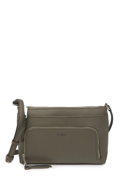 Calvin Klein Lily Key Item Crossbody In Camouflage