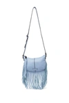 Aimee Kestenberg Beach Babe Fringe Crossbody In Periwinkle