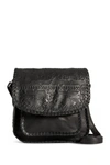 Day & Mood Ebba Leather Crossbody Bag In Black