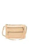 Hobo Mission Leather Crossbody Bag In Parchment