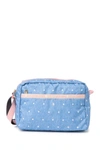 Lesportsac Daniella Crossbody Bag In Denim Dot