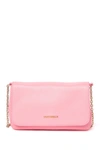 Coccinelle Borsa Pelle Vitello Crossbody Bag In Sorbet