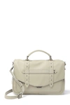 Aimee Kestenberg City Gypsy Leather Crossbody Bag In Elephant Grey