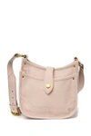 Frye Madison North South Leather Mini Crossbody Bag In Stone
