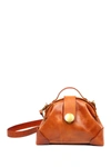 Old Trend Gypsy Soul Leather Crossbody Bag In Chestnut