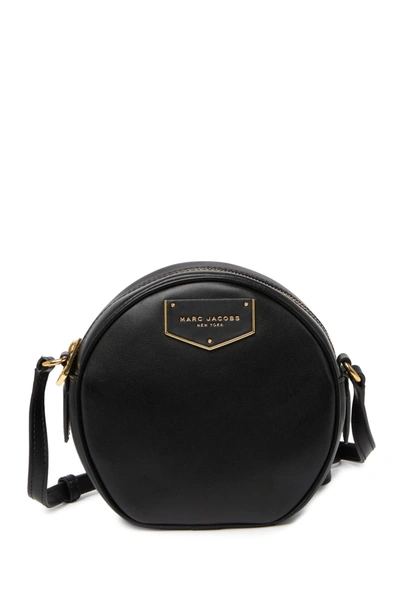 Marc Jacobs Voyager Circle Crossbody Bag In New Black