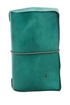 Old Trend Nomad Leather Organizer In Aqua