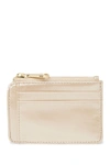 Hobo Kai Leather Card Holder In Blush