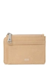 Hobo Kai Leather Card Holder In Parchment