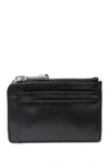 Hobo Kai Leather Card Holder In Black