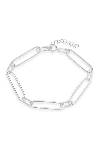 Sterling Forever Sterling Silver Large Link Bracelet