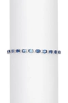 Suzy Levian Sterling Silver Oval Blue & White Sapphire Bracelet