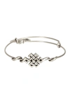 ALEX AND ANI ENDLESS KNOT DETAIL EXPANDABLE BRACELET,886787019660