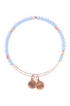ALEX AND ANI PERIWINKLE SIREN BEADED EXPANDABLE WIRE BRACELET,886787184320