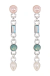 ALEX AND ANI CRYSTAL & PEARL DROP EARRINGS,886787183774