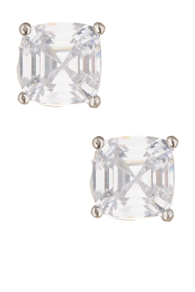 Nordstrom Rack Asher Cz Stud Earrings In Silver