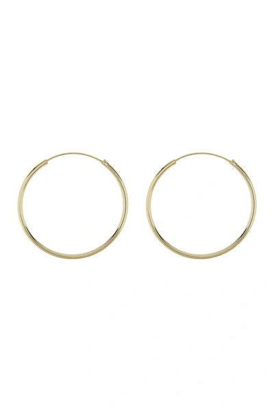 Argento Vivo 40mm Endless Hoop Earrings In Gold