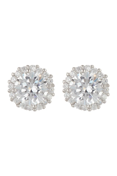 Adornia Crystal Studs In Silver