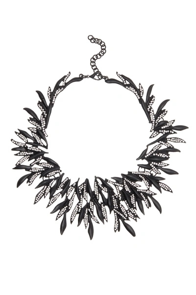Eye Candy Los Angeles Black Fallen Necklace