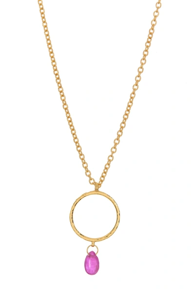 Gurhan 22k Gold Geometric Pendant Necklace