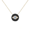GAB+COS DESIGNS EVIL EYE PROTECTION NECKLACE,810040523588