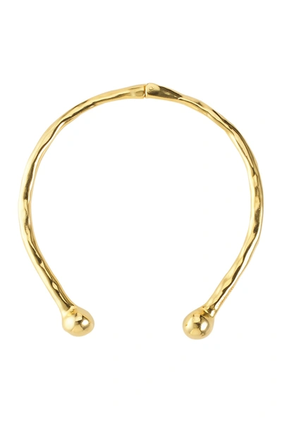 Uno De 50 Gold Plated Zen Gool Choker Necklace
