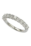 Suzy Levian Sterling Silver Cz Ring In White