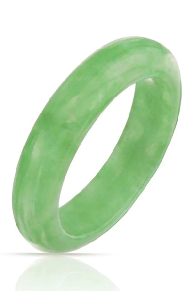 Bling Jewelry Eternity Dyed Green Jade