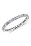 Suzy Levian 14k 0.50 Ct. Tw. Diamond Eternity Ring In White
