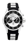 Aquaswiss Unisex Trax 5h Watch In Black-silver