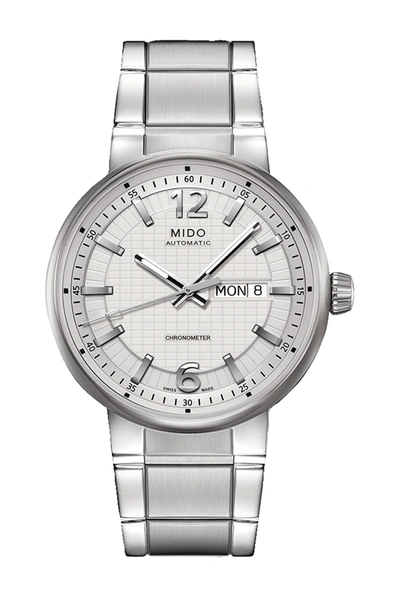 Mido Men's Great Wall Chronometer Automatic Stainless Steel Watch