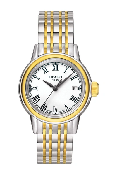 Tissot Carson Watch, 29.5mm In White
