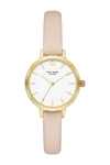 KATE SPADE METRO LEATHER STRAP WATCH, 30MM,796483463622