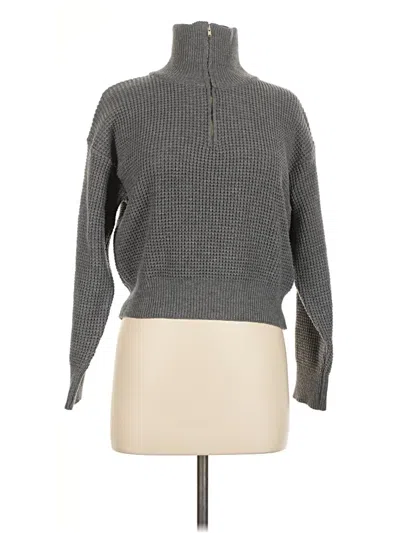 Pre-owned 33 Flex Turtleneck Sweater In Gray