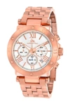 PORSAMO BLEU WOMEN'S SASHA ROSE TONE MULTI-LAYER CHRONOGRAPH WATCH,819179024058