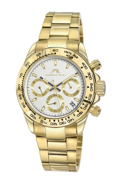 PORSAMO BLEU ALEXIS MULTI-FUNCTION BRACELET WATCH, 37MM,819179027370