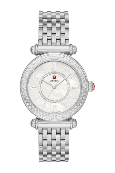 Michele Caber Diamond Bracelet Watch, 35mm