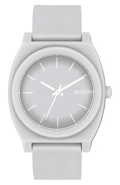 Nixon Unisex Time Teller Watch In Cool Gray