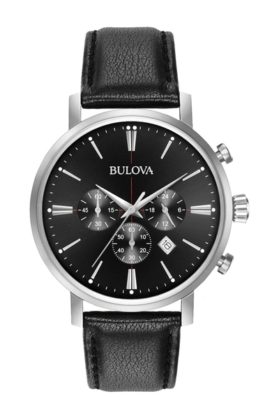 Bulova Men's Classic Chronograph In Black