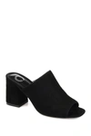 Journee Collection Journee Adelaide Slide Mule Sandal In Black