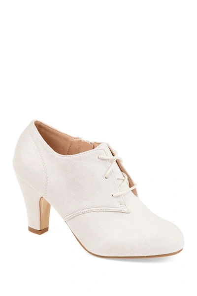 JOURNEE COLLECTION JOURNEE COLLECTION JOURNEE LEONA LACE-UP BOOTIE,052574688979