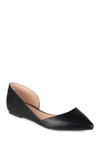 Journee Collection Journee Cortni D'orsay Flat In Black