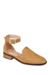 Journee Collection Journee Loreta Ankle Buckle Flat In Mustard